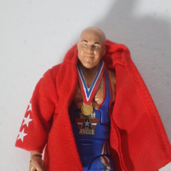Mattel WWE Elite Series 59 Kurt Angle With Team Angle Robe 6 Inch Figure - Picture 2 of 4